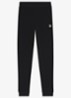 Nelfinia high waist tapered fit joggingbroek met logoborduring - Zwart