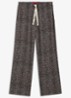 Pyjamabroek van stretchjersey met all-over print - Middengrijs