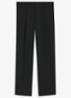 Regular fit pantalon met steekzakken - Zwart