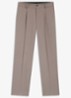 Regular fit pantalon met steekzakken - Lichtbruin