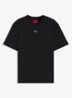 Relaxed-fit T-shirt van katoen met logoprint - Black-001 / Zwart
