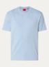 Relaxed-fit T-shirt van katoen met logoprint - Open Blue-483 / Blauw