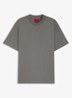 Relaxed-fit T-shirt van katoen met logoprint - Dark Grey-025 / Grijs