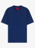 Relaxed-fit T-shirt van katoen met logoprint - Open Blue-498 / Blauw