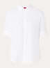 Sarepla blouse met logoborduring - White-100 / Wit