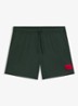 Sneldrogende zwemshorts met logolabel - Dark Green-305 / Groen
