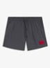 Sneldrogende zwemshorts met logolabel - Charcoal-013 / Grijs
