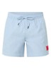 Sneldrogende zwemshorts met logolabel - Open Blue-483 / Blauw