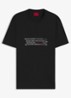 T-shirt met logoprint - Zwart