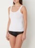 Tanktop met logo in 2-pack - Wit
