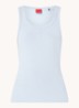 Tanktop met ribstructuur - Bright Purple-527 / Paars