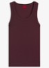 Tanktop met ribstructuur - Dark Purple-506 / Paars