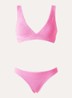 Carla bikiniset met structuur - Roze