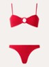 Misty bikiniset met structuur - Rood