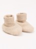 Babyslofje van merino wol - Beige