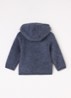 Grofgebreid vest van merinowol - Blauw