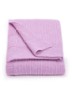 Gaston plaid van merino wol 140 x 100 cm - Lila