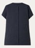 Blossom bodywarmer met quilt patroon - Donkerblauw