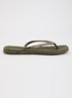 Cheerful slipper met strass - Legergroen