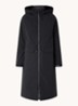 Thermy parka met afneembare capuchon - Zwart
