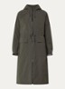Thermy parka met afneembare capuchon - Bronsgroen