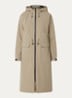 Thermy parka met afneembare capuchon - Beige