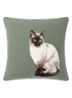 Matcha sierkussenhoes 45 x 45 cm - Mosgroen