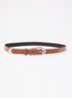 Cuff riem van kalfsleer - Cognac