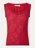 Galadriel top met structuur - Rood