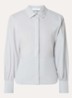 Janine blouse met stretch - Lichtgrijs