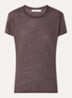Third T-shirt met ronde hals - Bruin