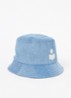 Haley bucket hoed met logo - Blauw