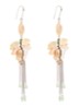 Halsey Long oorhangers - Geel