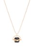 Hanae ketting met hanger - Zwart