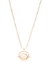 Hanae ketting met hanger - Gebroken wit