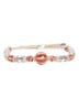 Janis armband van leer - Rood