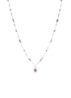 Joanne ketting met hanger - Zalmroze