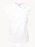 Nayda top met knoopdetail - Wit