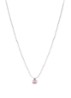 Olga ketting met hanger - Lichtroze