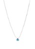 Olga ketting met hanger - Blauw