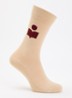 Siloki sok met logo - Beige