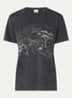 T-shirt met print - Antraciet