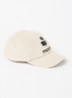 Tyron pet met logoborduring  - Creme