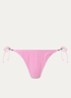 The 90's tanga bikinislip met lurex - Roze