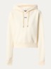 Hoodie met logo - Zand