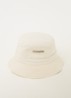 Le Bob Gadjo bucket hoed van canvas  - Ivoor