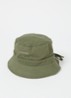 Le Bob Gadjo bucket hoed van canvas  - Bronsgroen