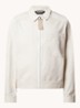 Linu jack met borstzak en logo - Beige