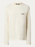 Longsleeve met logo - Lichtgeel
