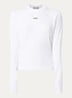 Longsleeve met logo - Wit